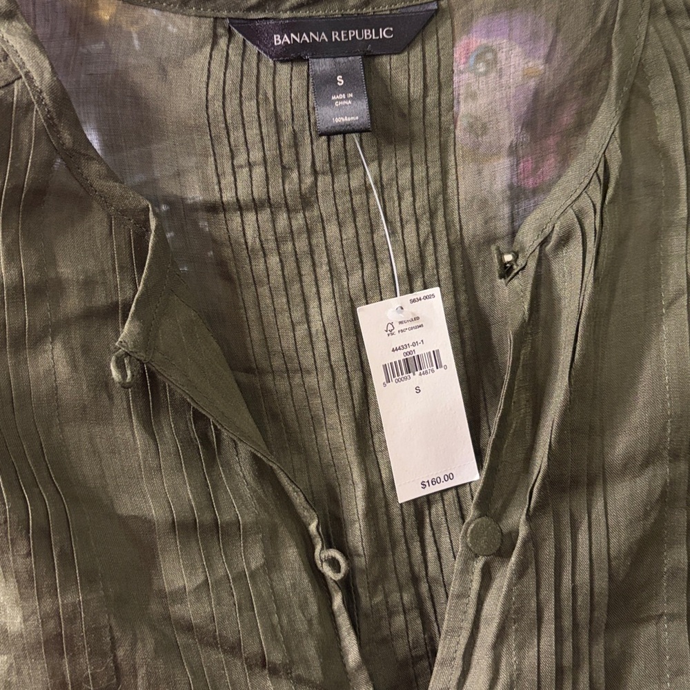 Banana Republic Sage Green Women's Dress
